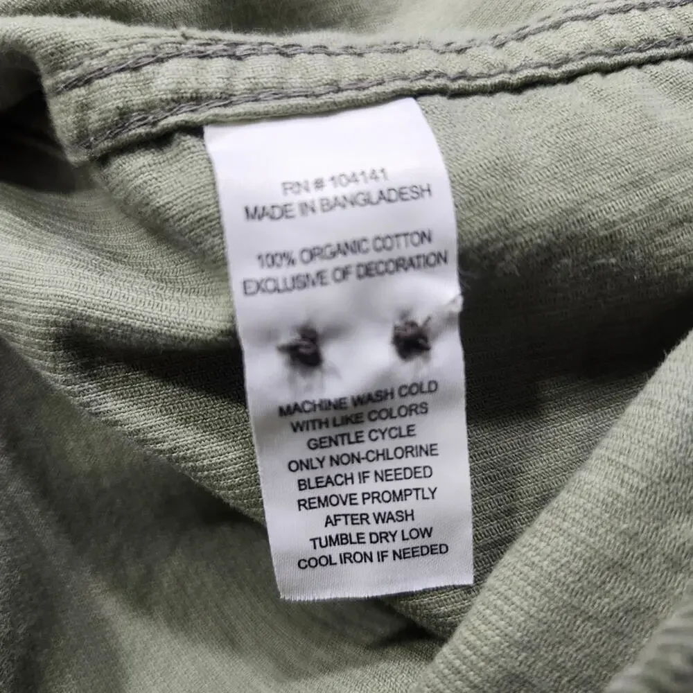 ❤️NWT❤️ Alpine Design Olive Men's Casual Button Down Shirt - Picture 13 of 14